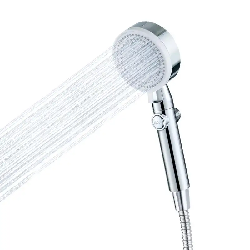 

Handheld Shower Head Water Spray Showerheads Detachable With 4 Modes Showering Accessories Shower Head With Hose Bathroom