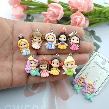 Cute Princess Charms Pendants 1