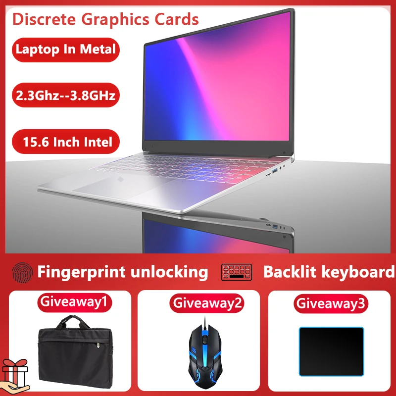 IntelI58259ULaptop15GBRAM128GB2TSSD156InchGamingLaptops