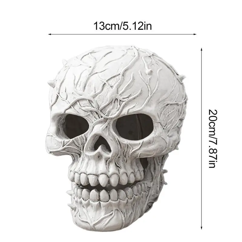 Halloween Skull Pathway Lights Solar Skeleton Lights Pathway Lights Skull Lamp Skeleton Pathway Lights Waterproof Ghost Lights 6