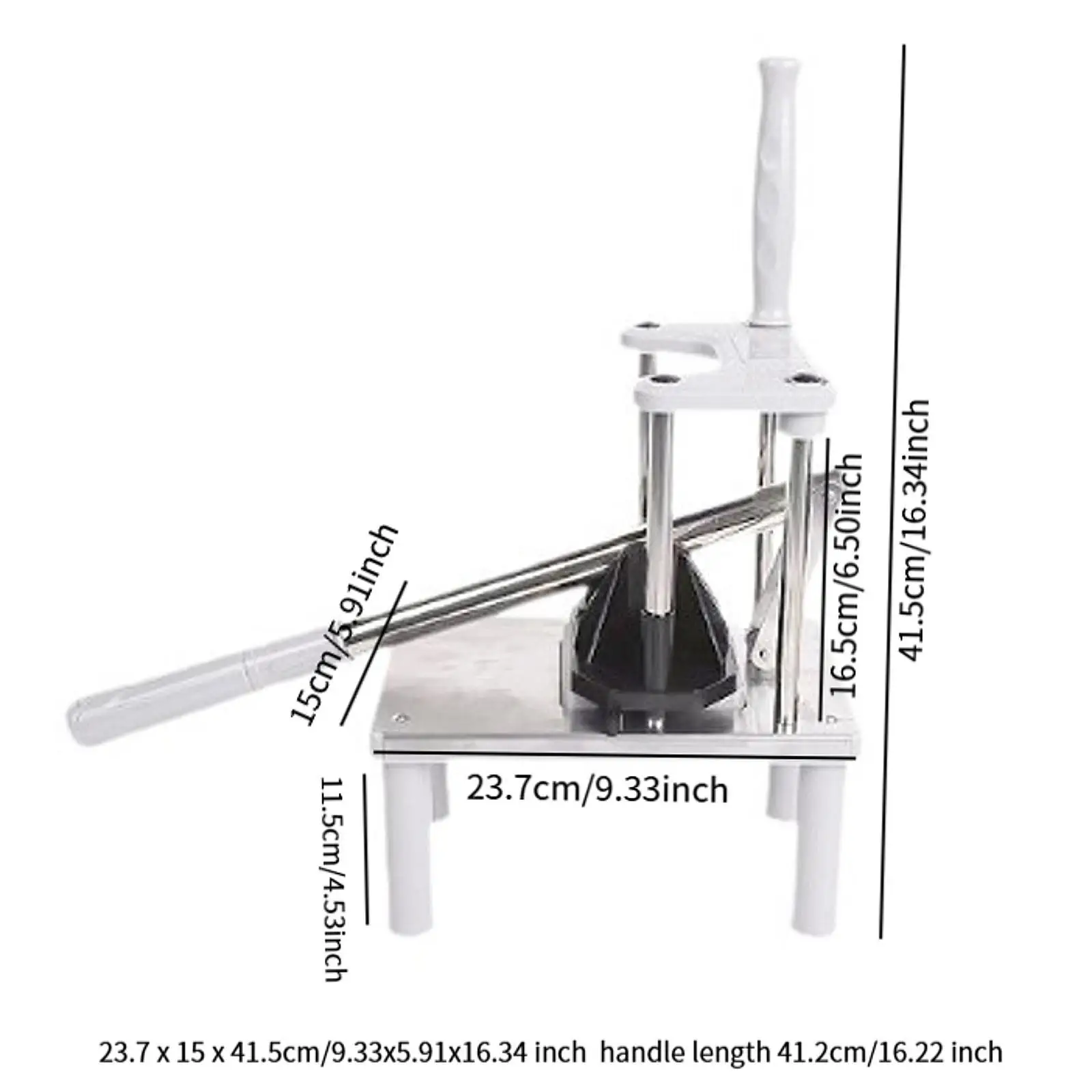 Vegetable Chopper Professional French Fry Cutter Onion Cabbage Cutter Multifunctional Vegetable Fruit for Tomato Lemon
