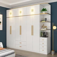 Ensemble de chambre à coucher moderne avec tiroirs blancs, literie pour filles, ensemble de chambre à coucher de luxe, meubles de maison 5
