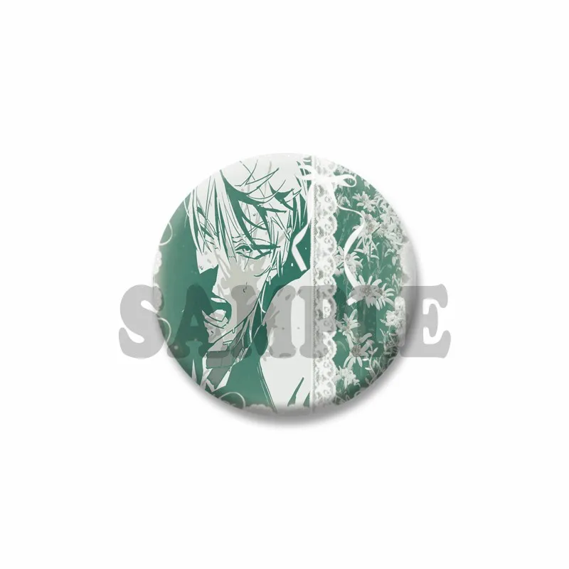 Cute Anime Pins Handmade Round Brooch Cartoon Cosplay Badge - Adorable Jewelry Accessories & Gifts