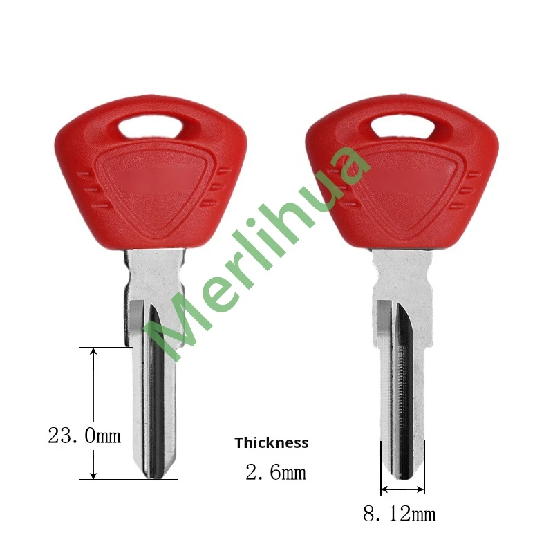 Motorcycle Emergency Key Triumph Motorcycle Key, suitable for:Triumph Frog Prince Rocket Tiger 800,1050,T100 motorcycle(can be placed anti-theft chip).