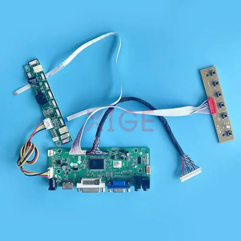 

For M195FGE-L20 M195FGE-L23 LCD Monitor Driver Controller Board Screen 1600*900 HDMI-Compatible VGA DVI 19.5" Kit DIY 30Pin LVDS