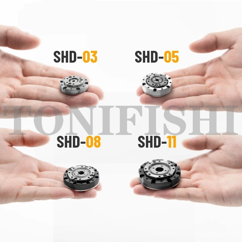 Mini Horizontal Harmonic Reducer SHD-11 Special Module Reducer For Robot Join Harmonic Reduction Ratio 30/50/80/100 harmonic reducer