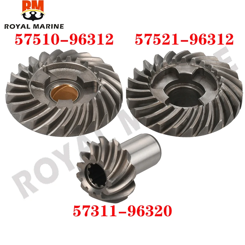 

Комплект шестерней 57521-96312-000 57510-96312-000 57311-96310-000 для Suzuki 20-30HP DT20 DT25 DT30 DT25C DT30C 57521-96312 57510-96312