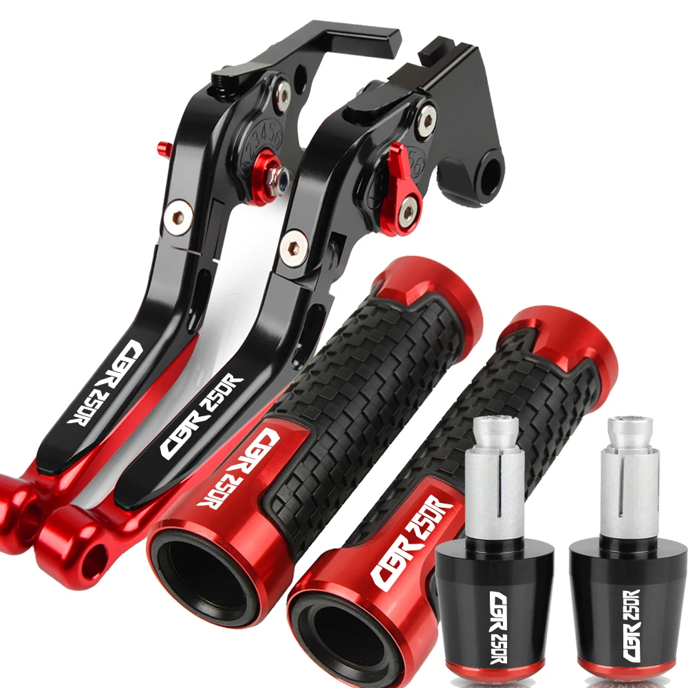 

For HONDA CBR250 NSR250 1988-1994 1989 1990 1991 1992 Motorcycle Clutch Aluminum Brake Clutch Levers Handlebar Handle Grips Ends