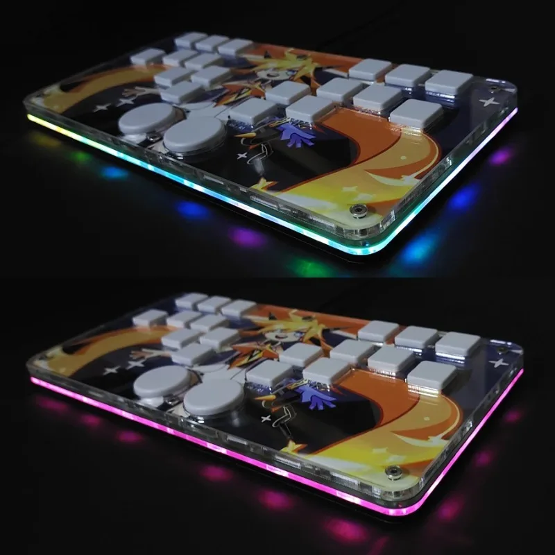 IMPACTX 기계식 키보드 DJMAX OSU ADOFAI Muse Dash 로우 프로파일 스위치 게임 키패드용 리듬 게임 컨트롤러