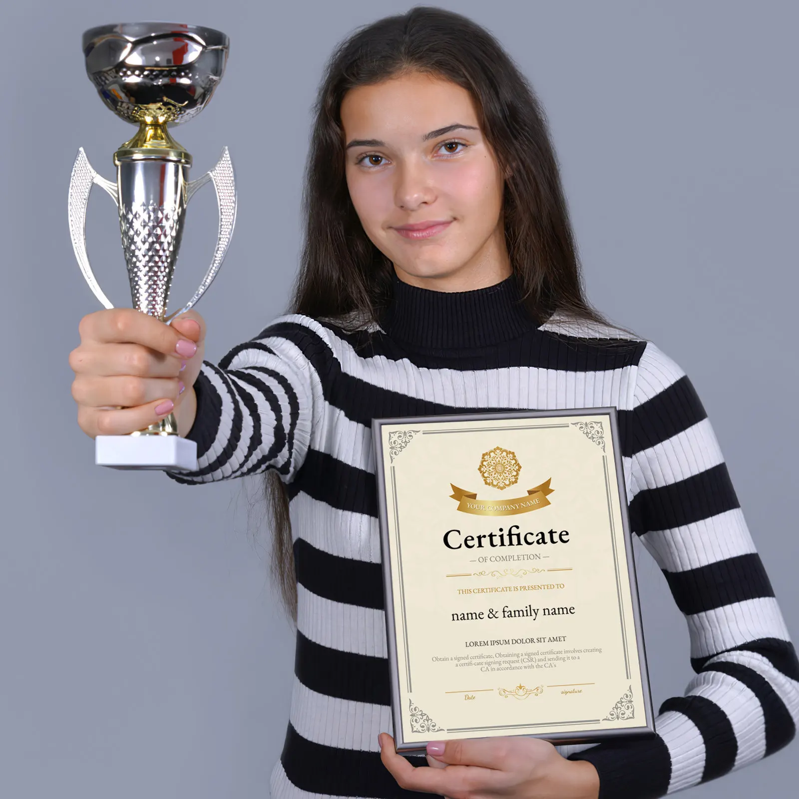 10Pcs A4 인증서 용지 졸업 시상 사무실을 위한 부드러운 가장자리가 있는 빈 인쇄 가능 쓰기 가능 인증서 용지