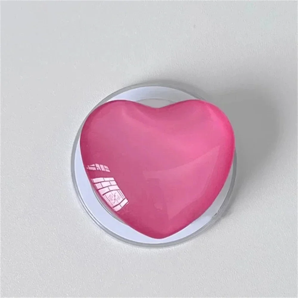 新しい韓国のかわいい 3D ラブハート PopSockets Magsafe グリップ Iphone 16 プロマックスプラス 15 14 13 グリップ Tok 磁気スタンドホルダーブラケット