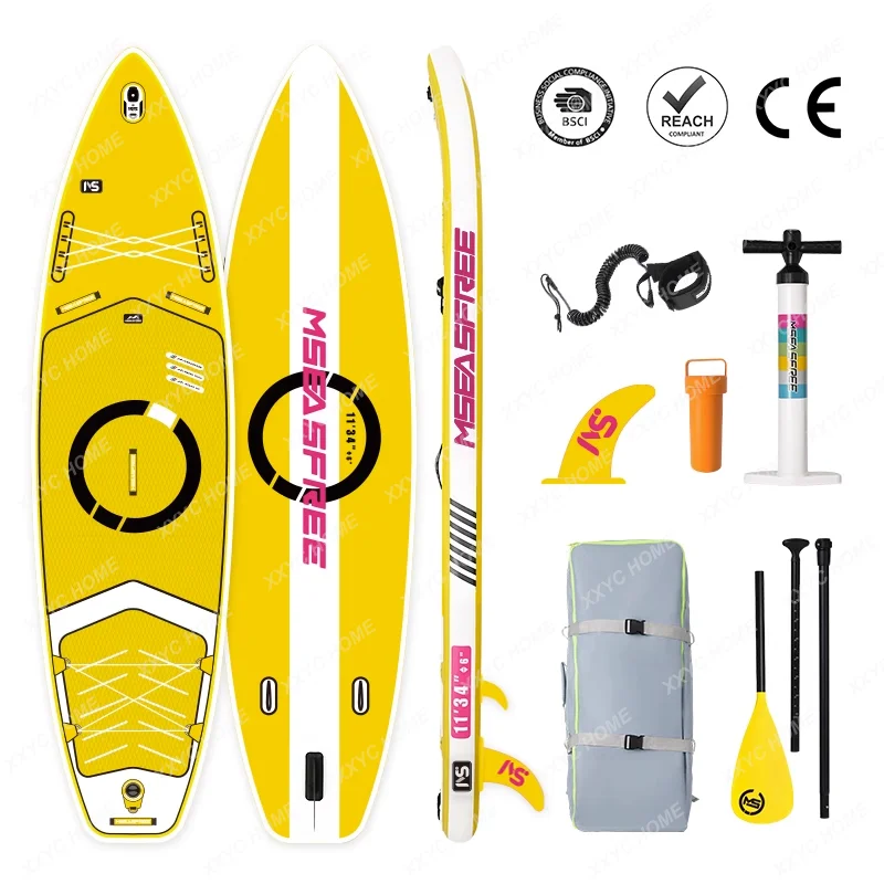 

Inflatable Paddle Standing Sea Water Rafting Beginner Surfboard Paddle Pulp Board Paddling Kickboard