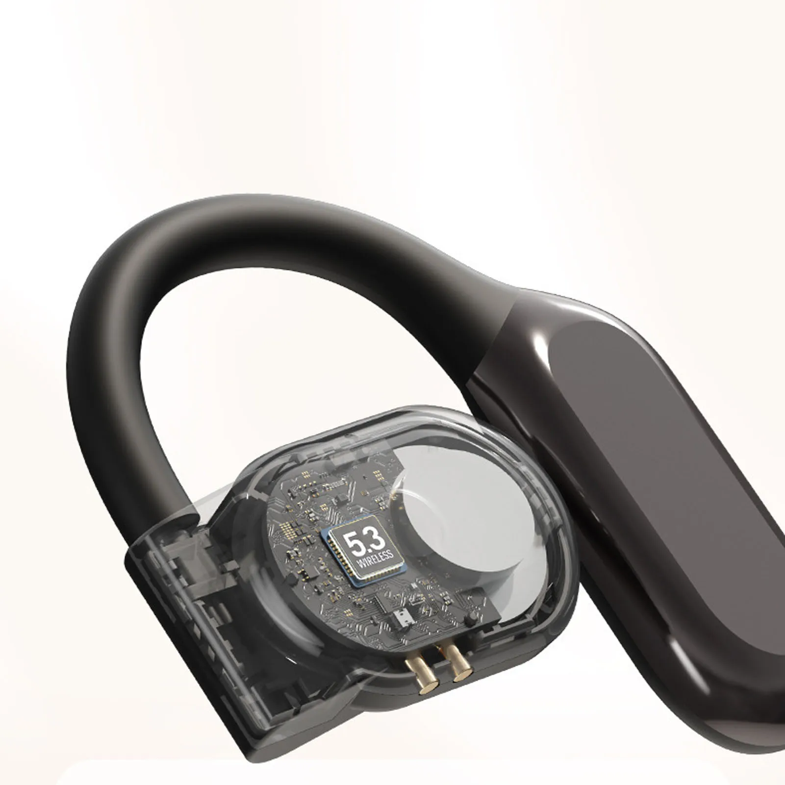 Bluetooth Earbuds Earbuds Open Air Bone Conduction 7-8H Playtime Noise Cancelling Power Digital Display for Listening To Music