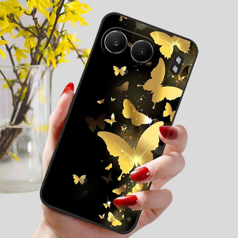 Luxury Silicone TPU Soft Bumper Case with Cute Cat Design for Oneplus Nord 4 - Premium Protective Cover