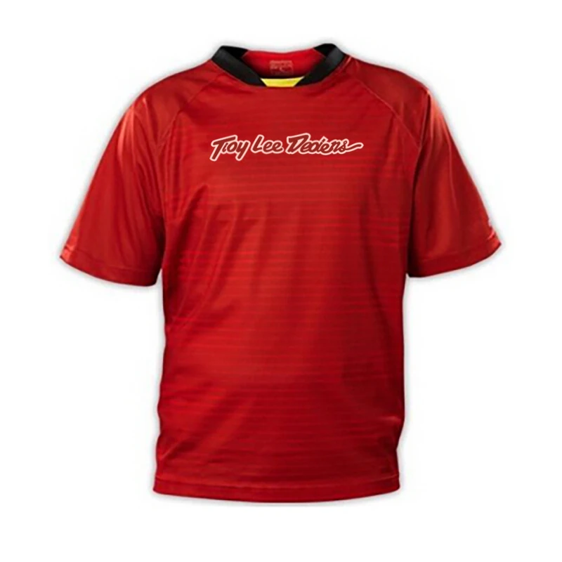 thumbnail image 1 of Envío gratuito, ropa informal de ciclismo con cláusula de línea, camiseta de manga corta para descenso de motos, camiseta de ciclismo DH para bicicleta de montaña, camiseta bmx, 1 of 5
