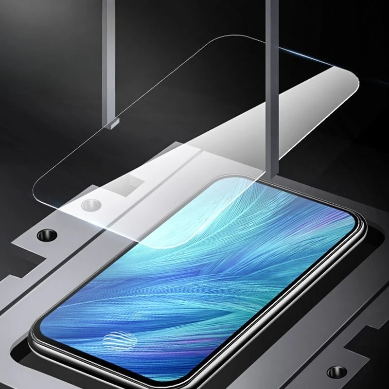 Premium Tempered Glass Screen Protector - Clear Anti-Scratch Protective Front Film for Smartphones (1-2 Pack)