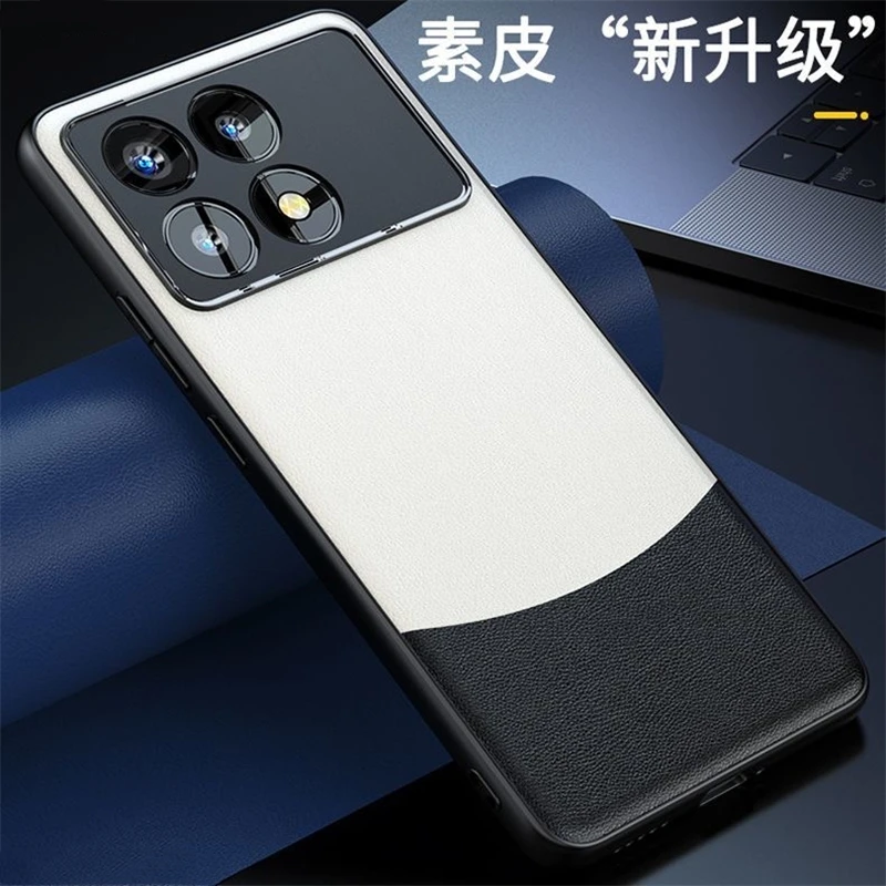 Silicone Leather Shockproof Protective Case - Stylish Shell Cover