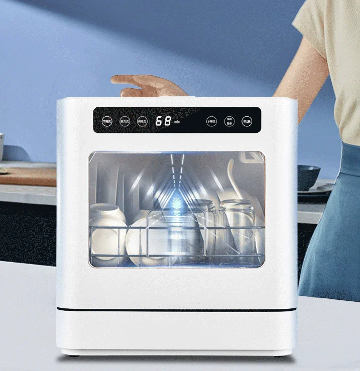Smart Household Kitchen Appliance Freestanding Installation Design Automatic Home Dishwashers 3