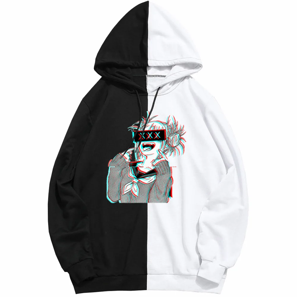 

Harajuku My Hero Academia Himiko Toga Hoodies Anime Printed Sweatshirt Hip Hop Streetwear Casual Fashion Pullover for Men Women