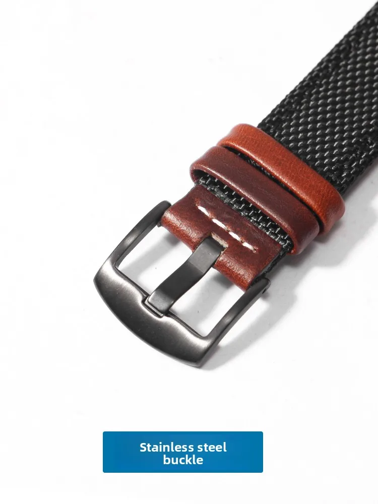 Retro Nylon Watch with 22/24mm Male Band - Perfect