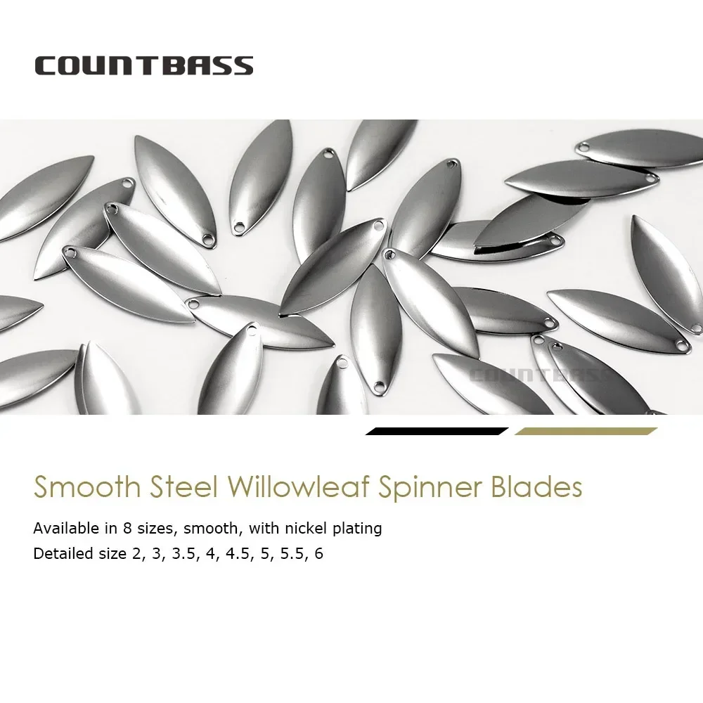 Silver Streak Spinner Blades For Crawler Harnesses #5 | Walleye Supply - View #4