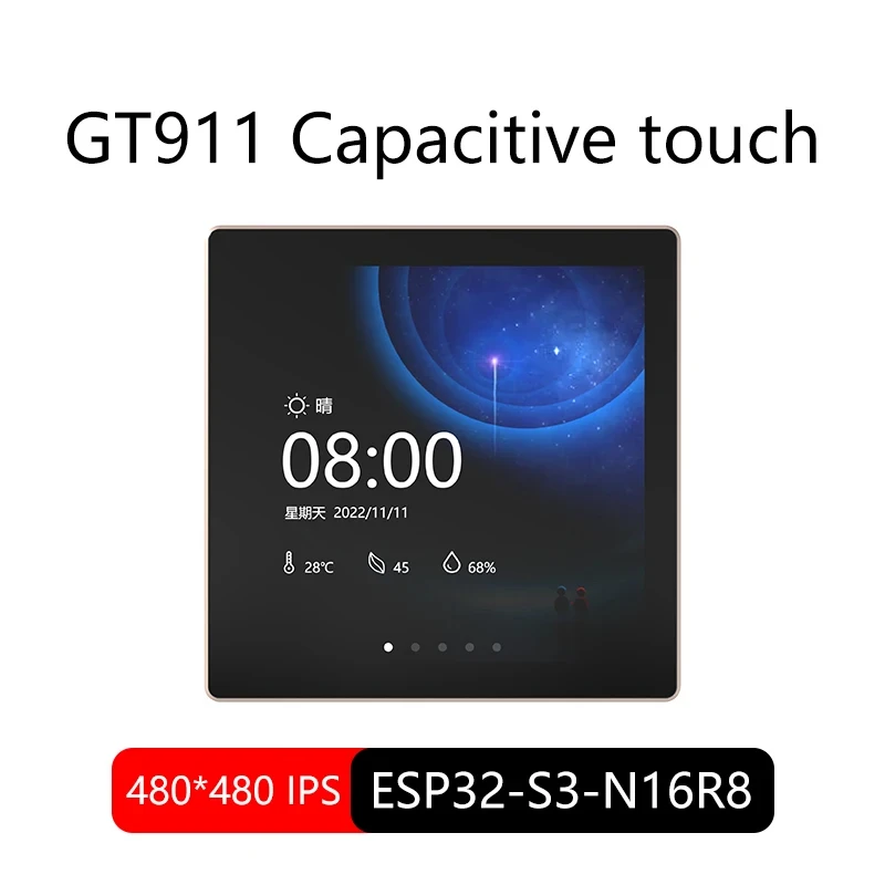 ESP32-S3 4.0 Inch Development Board for Arduino LVGL WiFi Bluetooth 480*480 Smar