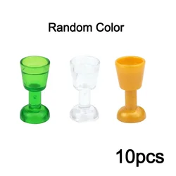 Mini Food Building Block Figures: Creative Toy Set with Bread, Fish, Fruit, and More (Wine Glass AK51)