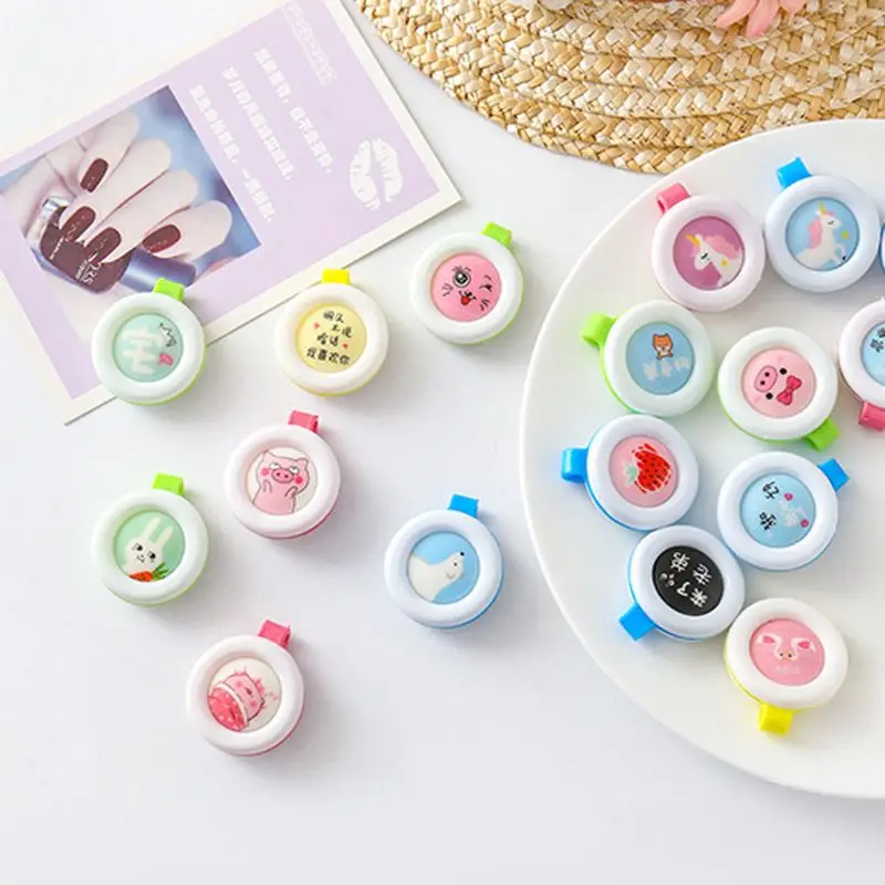 Buckle Cartoon Baby Mosquito Button for Pregnant Waterproof QX2D
