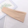 New Women Headband Wide Knitted Cotton Sport  Elastic Hair Bands Yoga Hairband Makeup Hair Hoop Vintag Headwrap Hair Accessories 6