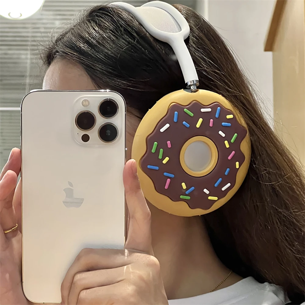 Cartoon Cute Donut AirPods Max Case