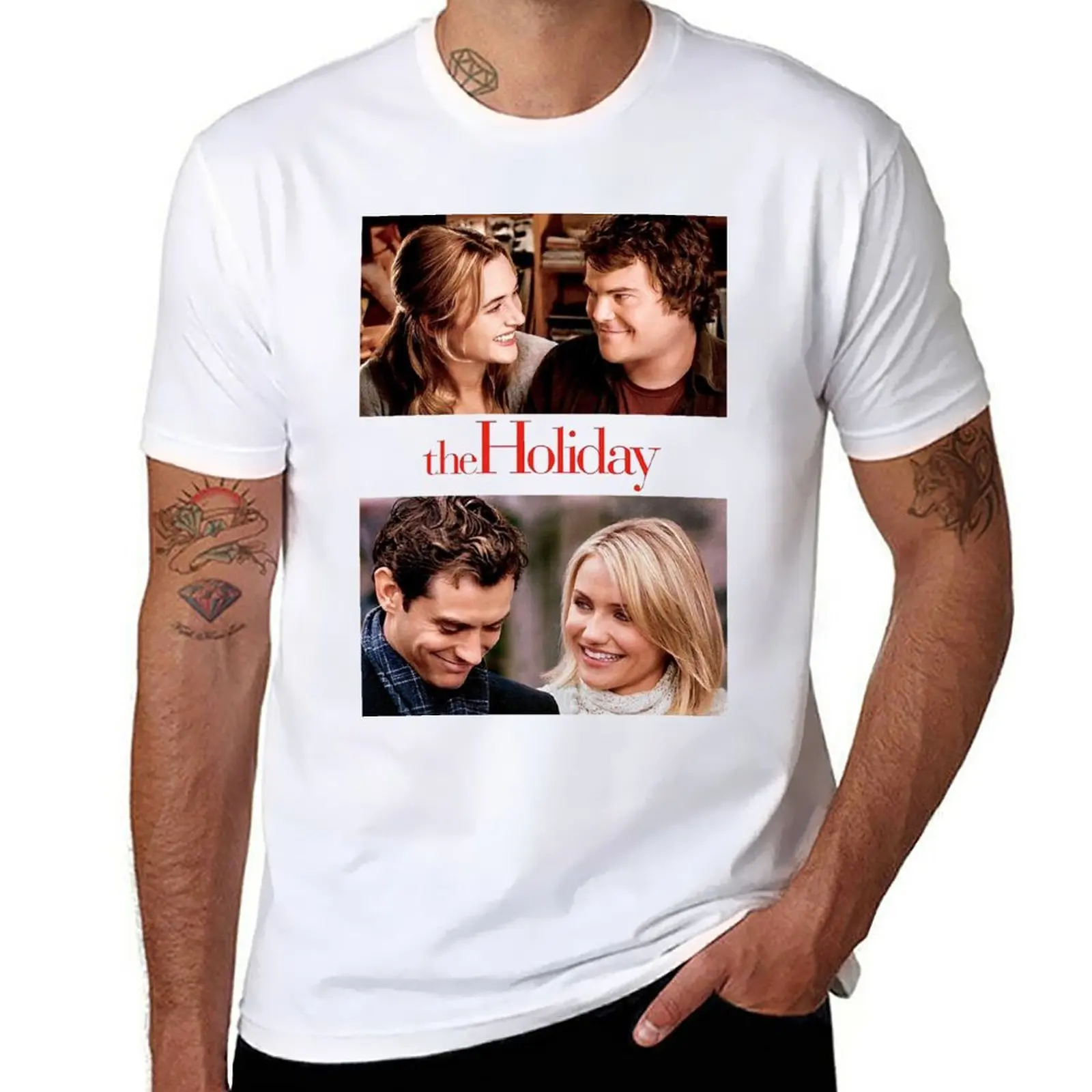 

The Holiday (2006) T-Shirt cute tops kawaii clothes men workout shirt