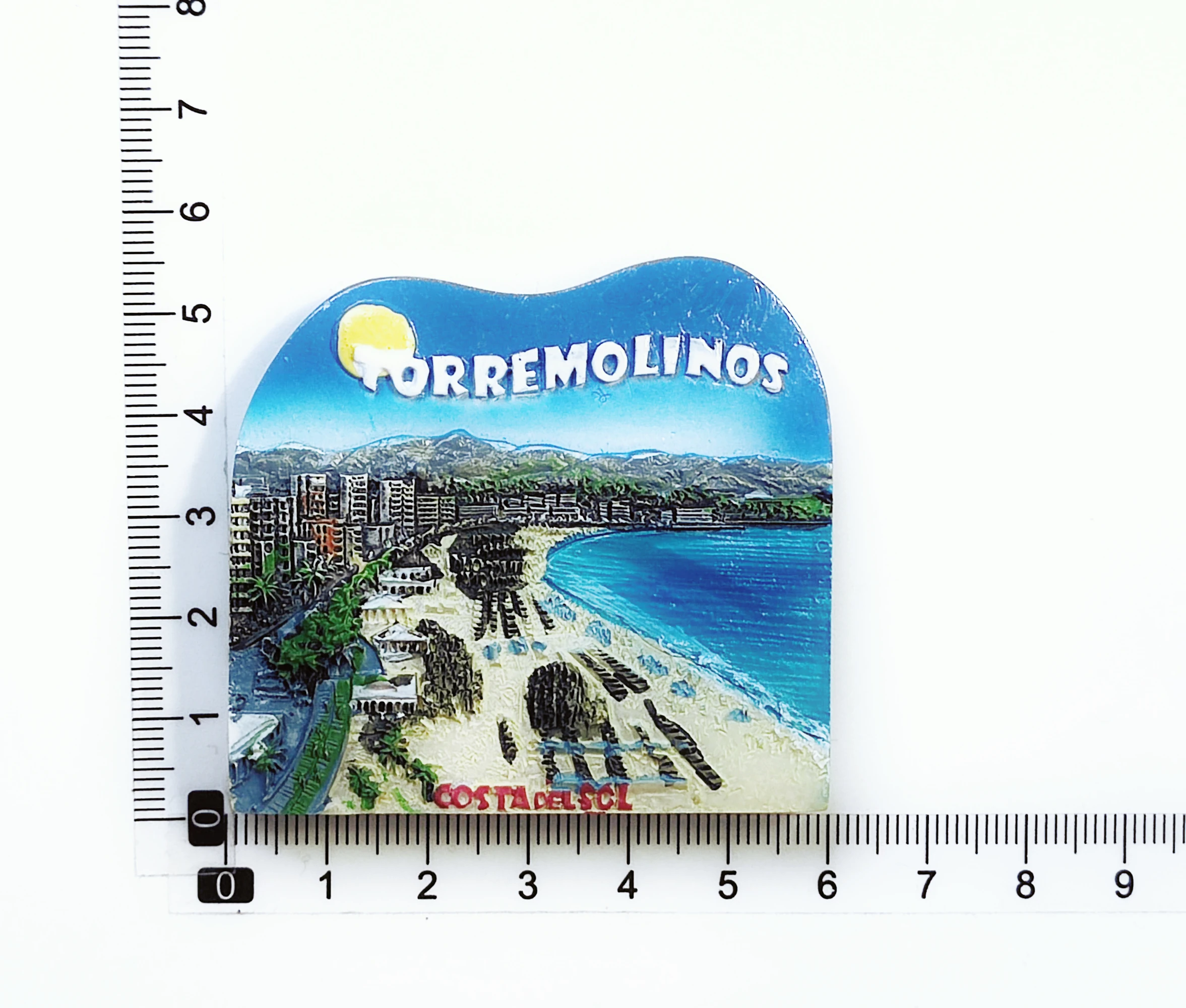 Spagna Torremolinos frigorifero frigorifero magnete decorativo magnete adesivo viaggio souvenir collezione turistica città regalo lavagna cucina