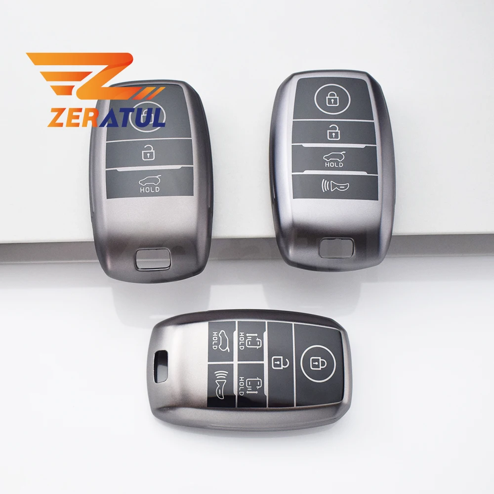 Premium TPU Car Key Case Cover - Enhanced Protection for Multiple Button Configurations
