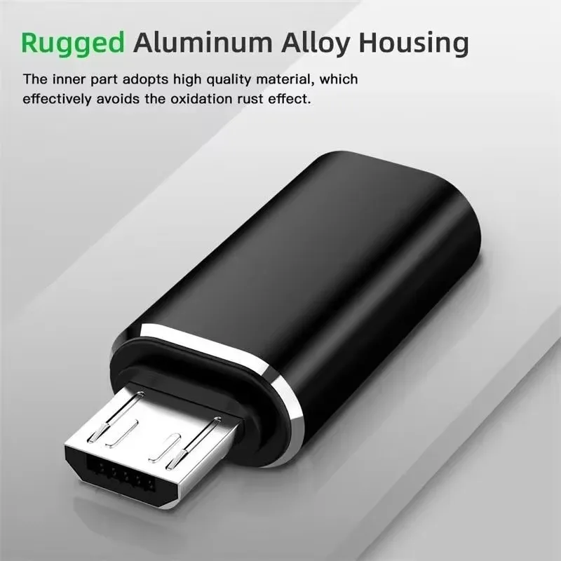 Universal Micro USB to Type-C OTG Adapter for Smartphones and Tablets