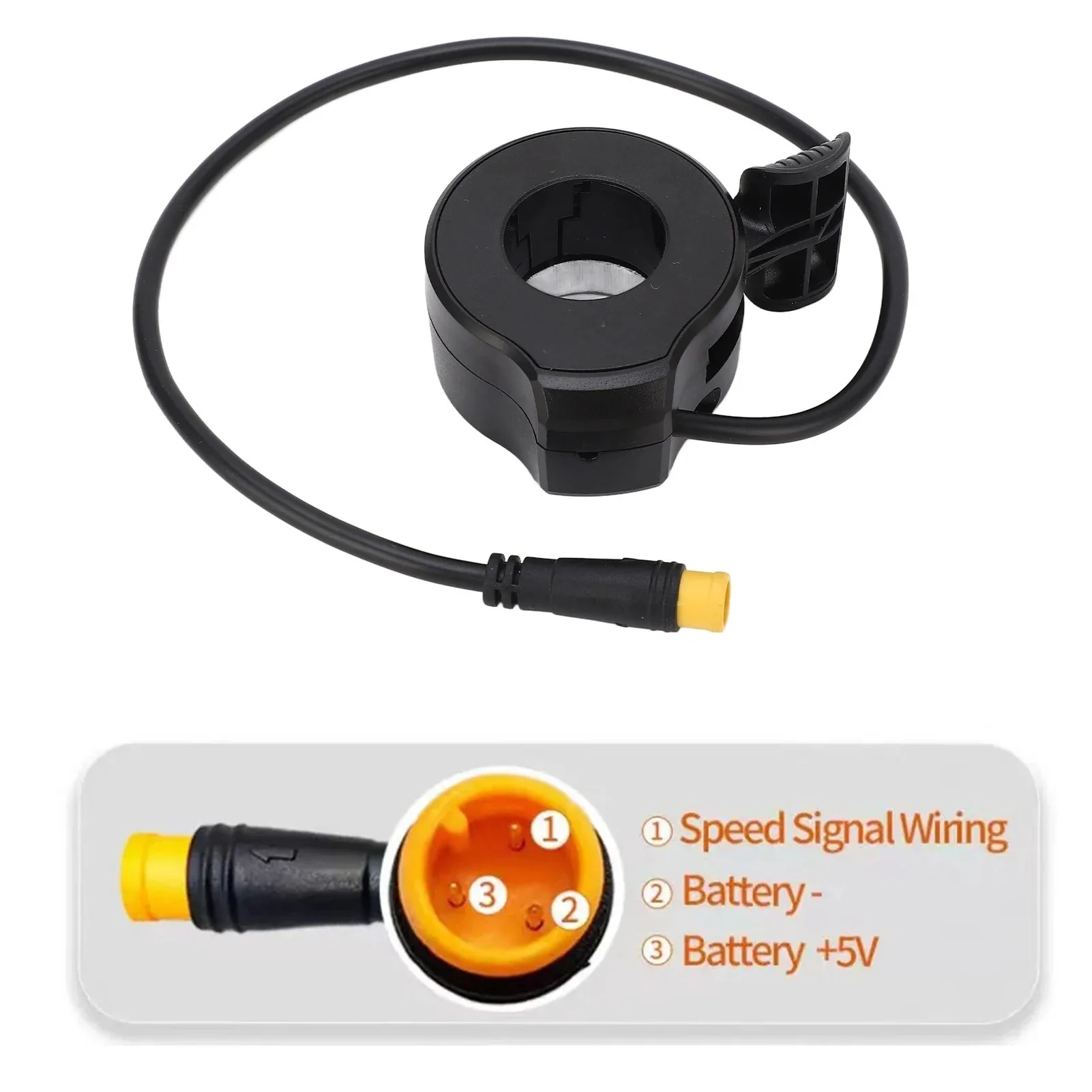 Waterproof Electric Bike Thumb Throttle Speed Controller Accessory