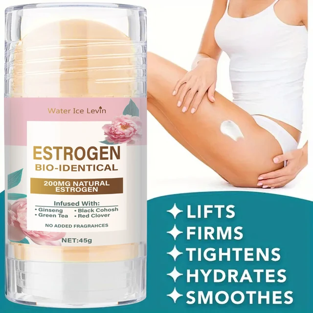 Stick Crème Raffermissante Visage et Cou - Soin Anti-Âge pour Femmes, Rajeunit la Peau - Hydratant Jour et Nuit pour un Éclat Radieux 1
