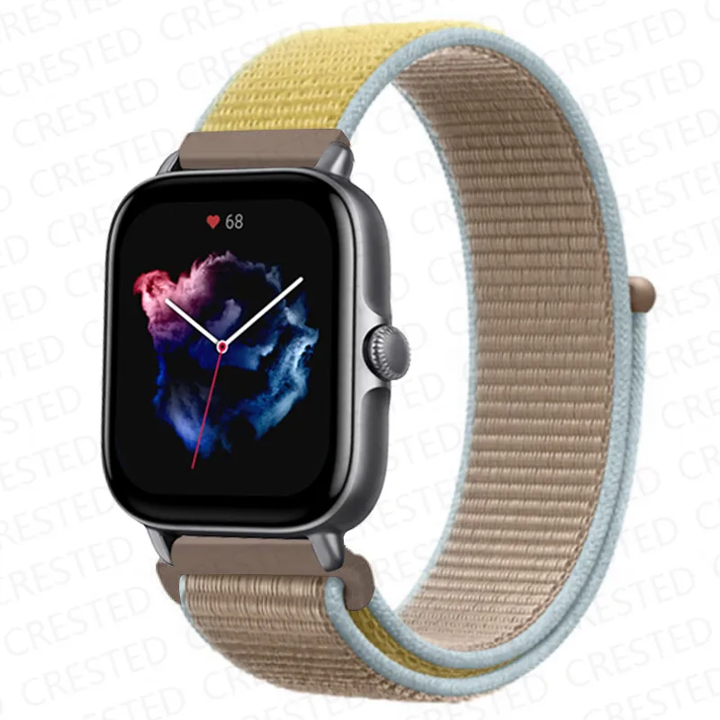Nylon Sport Watch Band Bracelet - 20mm/22mm Adjustable Strap