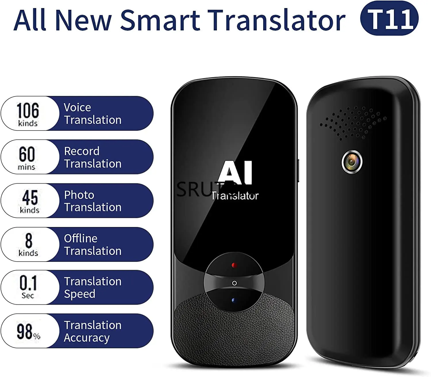 Traducteur intelligent de photos en 2023 langues, traducteur de voix ...