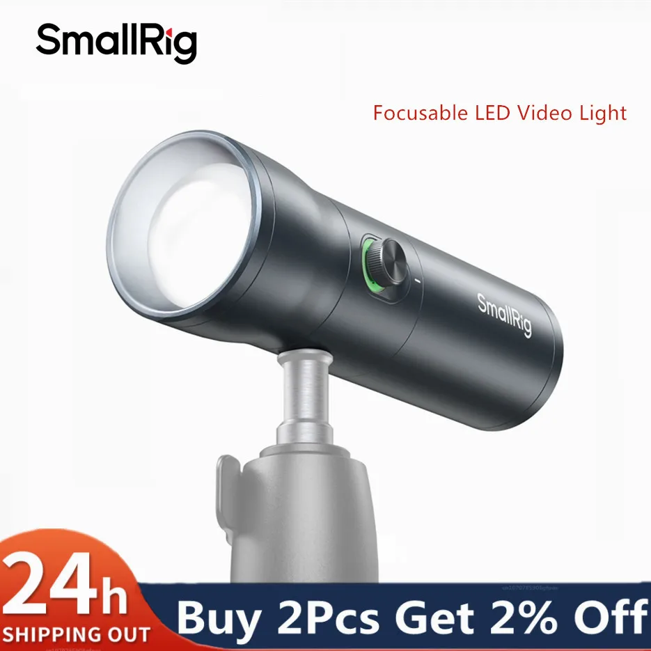 SmallRig RF 10C Portable Focusable LED Video Light 10W 5600K