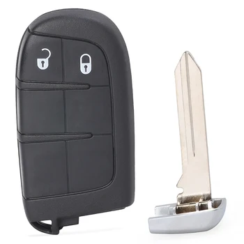 Il Chip di Keyforkess 433MHz ID46 M3N-40821302 l'oem parte 2 Fob chiave a distanza astuto di 3 bottoni per Fiat 500 500L 500X 2016 - Il Chip di KEYECU 433MHz ID46 M3N 40821302 l oem parte 2 Fob chiave a