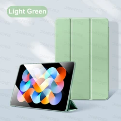 Premium Flip Stand PU Leather Protective Cover - Magnetic Tablet Case for POCO Pad 12.1 (Light green)