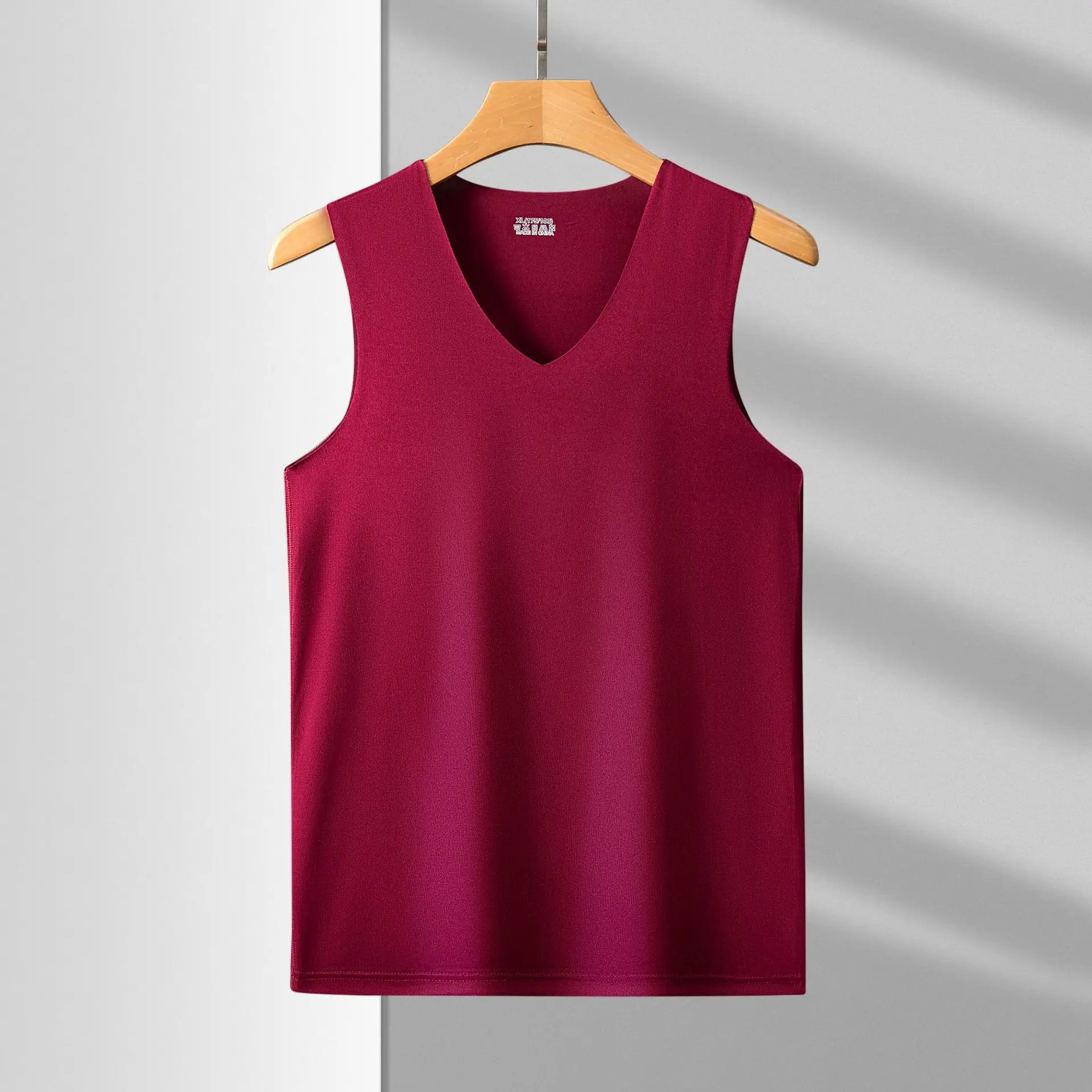 Men's Underwears Undershirts Summer Vest Men Traceless Ice Silk Tank Top Slim Fit Sports Fitness Sleeveless Breathable Singlet bodybuilding tank tops running vests sports tank tops sports vests tank tops