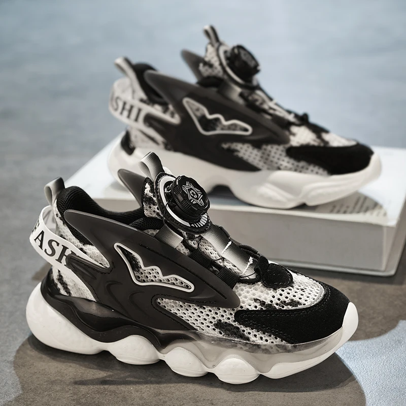 

2023 Kids sneakers Shoes Outdoor Boys Breathable Walking Shoes Casual Children Sport Shoes Mesh Lightweight Shoes for Girls