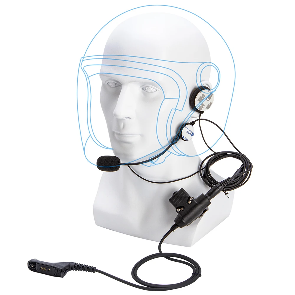 

U94 PTT+Universal Aviation Headset Pilot Headphone for Motorola XiR P8268 8260 APX 7000 8000 DP3400 DP3600 DGP4150