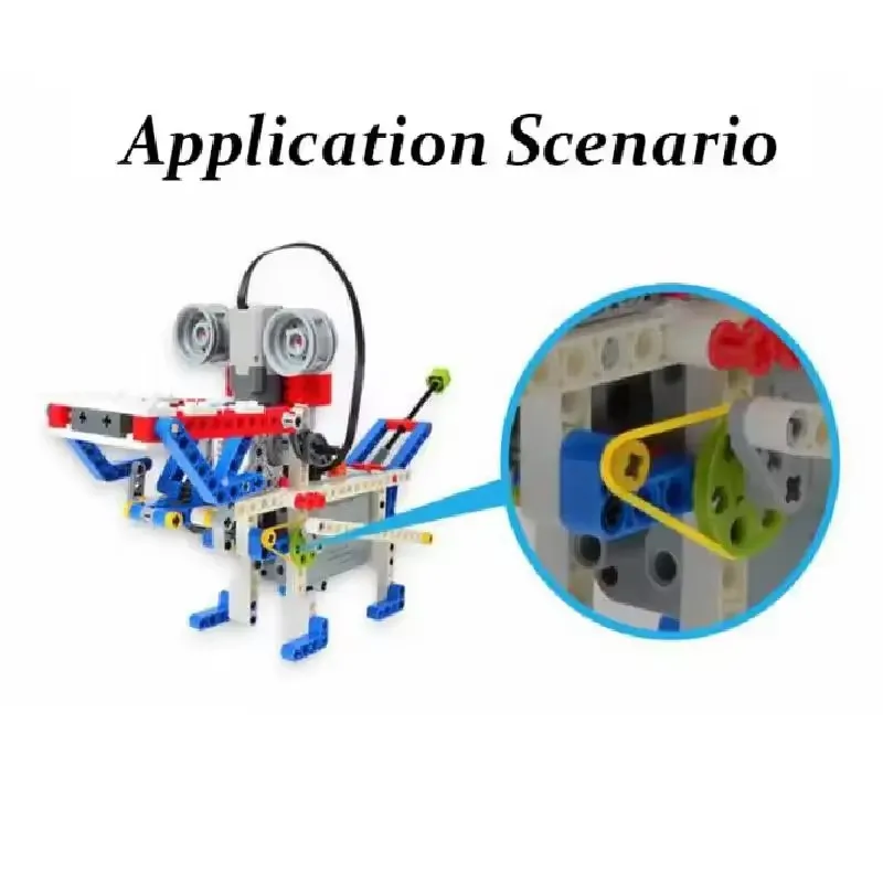 Construction Blocks Building Blocks Racing Car Building Blocks Car Building Blocks Anime Block Toys MOC Technical Rubber Band 2x2 3x3 4x4 5x5 EV3 Compatible 85543 85544 85545 85546 Rubber Belt Bricks Parts Educational Toys
