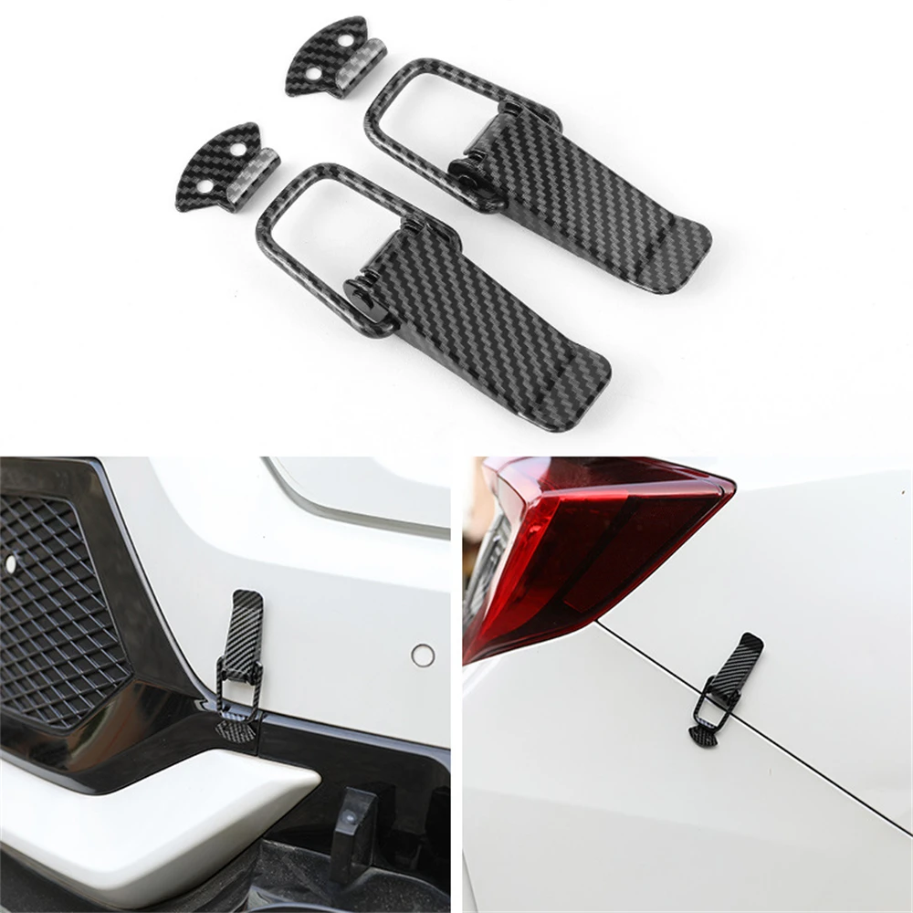 

​2 Pcs Carbon Fiber Fastener Clip Security Hook Lock Clip Kit Bumper Quick Release Hook Lock Clip for Drone Car Accessories