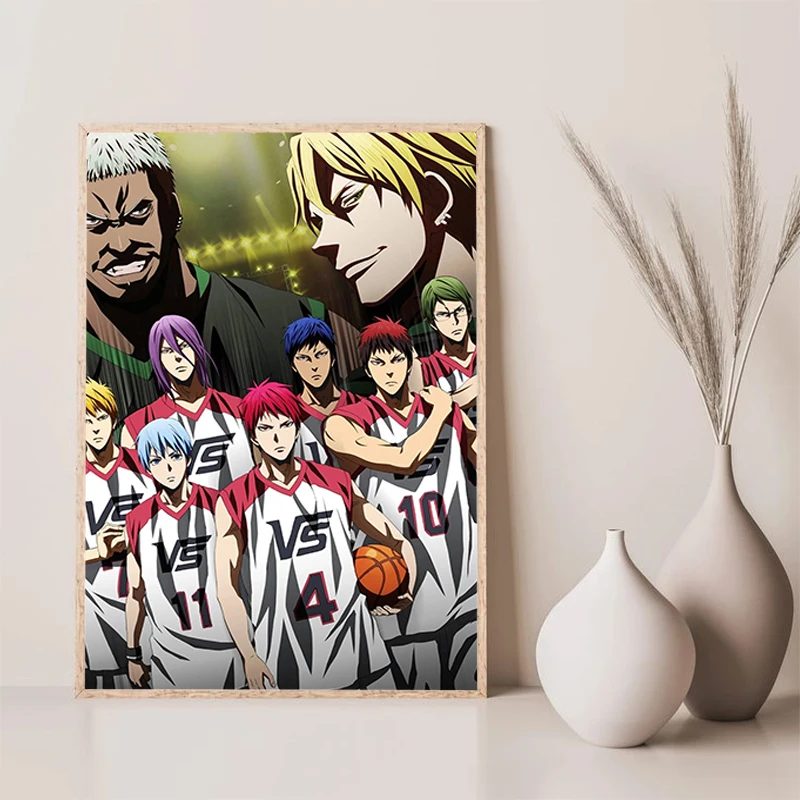 

Kuroko's Basketball Poster Wall Decoration for Home Decorations for the Room Large Paintings Modern Living Room Decoration Decor