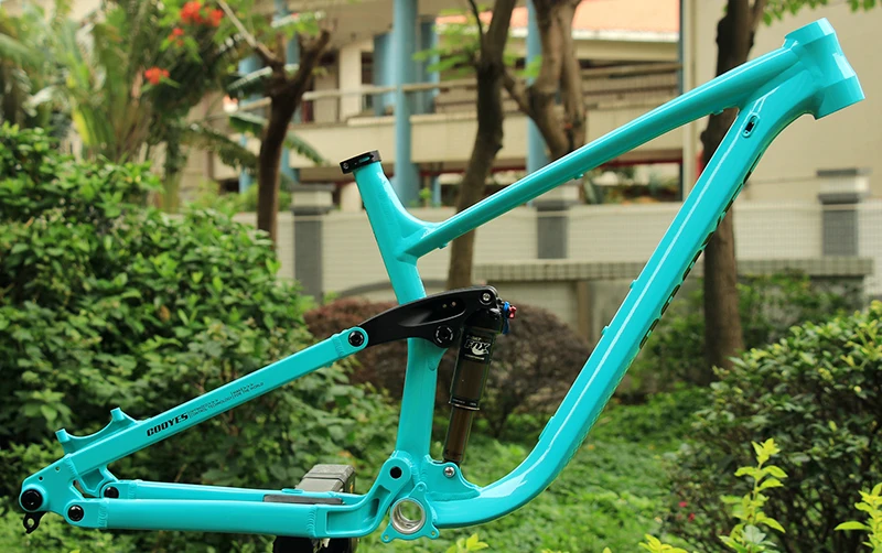 27,5er Mountainbike Rahmen 16 Zoll - Alu Softtail Scheibenbremse