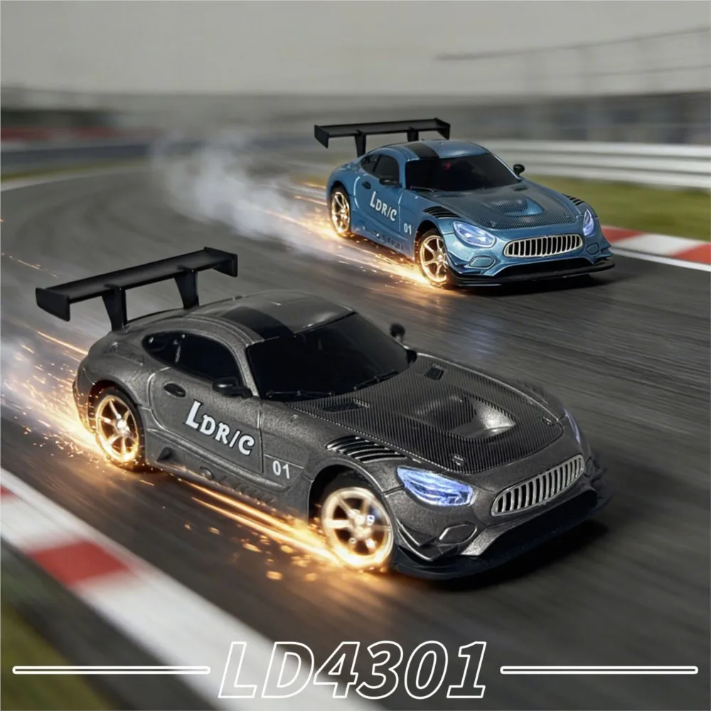Voiture RC Drift LDRC LD4301 1/43 4x4 Métal LED 2 Vitesses