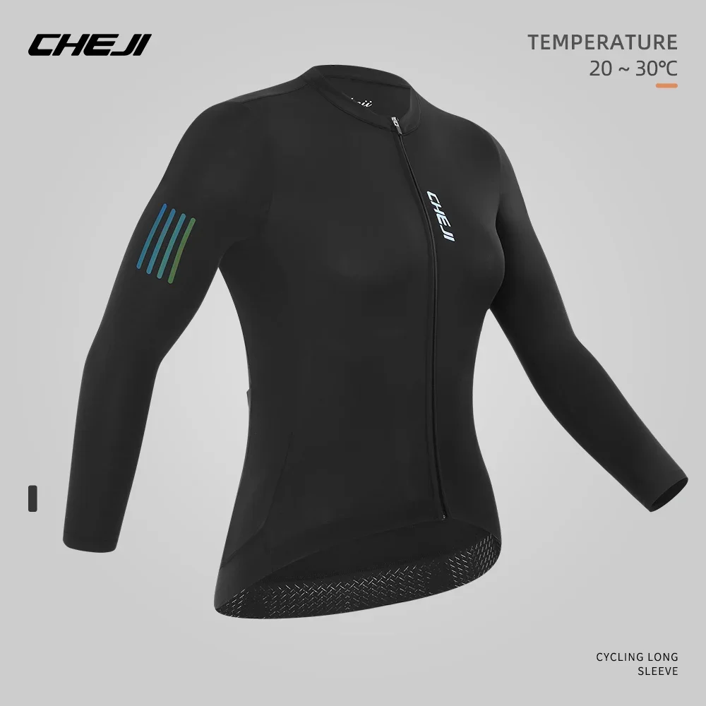 Cheji Women's Long-sleeved Cycling Jersey